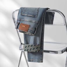 批发26年新款潮牌<b class='q'>修身</b>小直筒