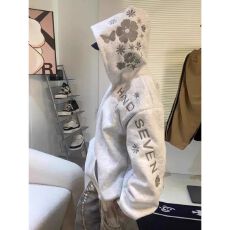 批发薄款350克/加绒420克 原版好做工 刺绣【纯棉华棉复合<b class='q'>卫衣</b>