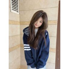 批发 薄款350克 原版好做工 刺绣+原布内贴+白金拉链【纯棉华棉