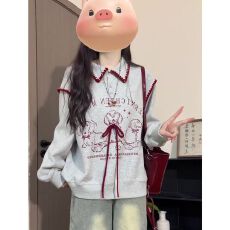 批发K 薄款350克 原版好做工【纯棉华棉复合】<b class='q'>卫衣</b><b class='q'>女</b>