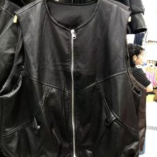 批发档口上新 2026新款女式黑色PU皮马甲拉链外套百搭上衣