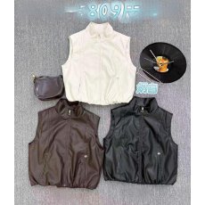 批发档口上新 2026新款女款立领拉链马甲背心外套百搭显瘦上衣