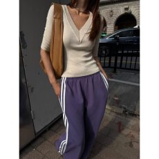 批发档口上新 2026年夏季新款修身V领五分<b class='q'>袖</b>纯色针织衫女装<b class='q'>上衣</b>