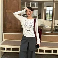 批发档口上新 2026年秋季新款女装圆领长袖毛衣休闲文艺风百搭
