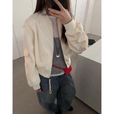 批发档口上新 2026春季新款女装休闲棒球服短款飞行员夹克外套