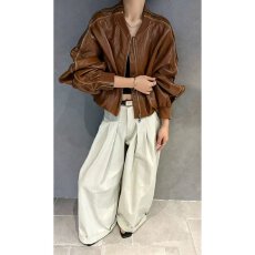 批发档口上新 春秋季新款女装<b class='q'>街头</b>风棒球领落肩宽松短款拉链夹克外套