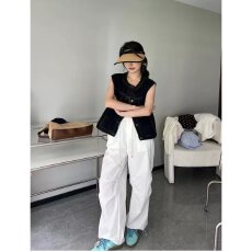 批发档口上新 2026年秋季新款女士宽松无袖<b class='q'>牛仔</b>马甲背心百搭