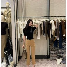批发档口上新2026年夏季新款修身半高领针织<b class='q'>短袖</b>上衣女<b class='q'>装</b>打底衫