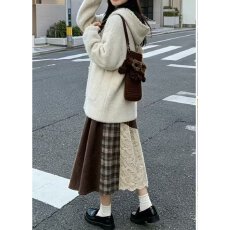 批发档口上新 2026年秋<b class='q'>冬</b>新款女装宽松连帽毛绒外套羊羔绒保暖上衣