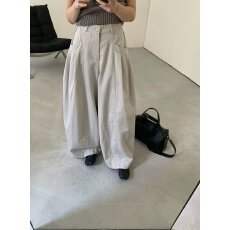 批发档口上新 2026年夏季新款高腰宽松阔腿裤女韩系<b class='q'>百搭</b>灯笼裤