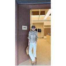 批发档口上新 2026年秋季新款女装修身短款大翻领工装风长袖<b class='q'>外套</b>
