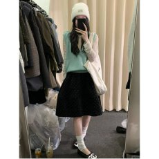 批发档口上新 2026年春季新款女装针织背心<b class='q'>蕾丝</b>内搭波点半身裙三件套