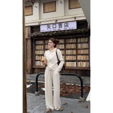 批发档口上新 2026年秋季女<b class='q'>装</b>休闲套<b class='q'>装</b>连帽拉链外套阔腿长<b class='q'>裤</b>两件套