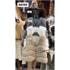 批发档口上新2026秋冬新款女装仿皮草马甲宽松<b class='q'>中长款</b>无袖保暖背心<b class='q'>外套</b>