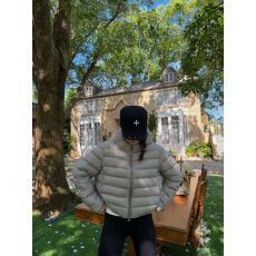 批发休闲风多色连帽拉链短款长袖纯色棉衣/棉服 <b class='q'>显瘦</b>百搭