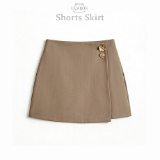 批发实拍金属纽扣西装半身裙女2026年春季新款小个子高腰气质包臀短裙