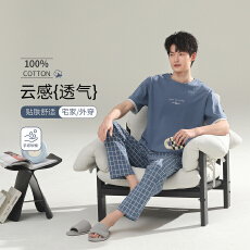 批发男士<b class='q'>纯棉</b><b class='q'>睡衣</b>批发款号
