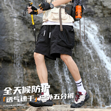 批发工装短裤男夏季新款休闲<b class='q'>裤子</b>男士运动大口袋短裤