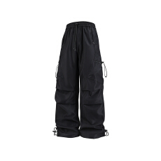 批发男装<b class='q'>美式</b>复古机能多口袋工装裤男潮牌痞帅宽松直筒<b class='q'>休闲</b>长裤子