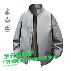 批发美式飞行夹克外套男款春秋新款潮牌宽松休闲情侣棒球服外套