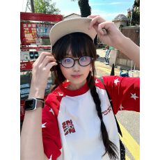 批发印花+原版插肩袖19支220克纯棉短袖<b class='q'>T</b><b class='q'>恤</b>男女同款
