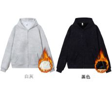 批发420克纯棉华棉复真超 扎染洒金拉链（非质量问题不退不换）