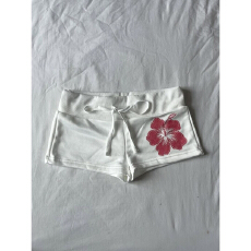 批发美式复古辣妹高腰短裤女夏季2026新款修身显瘦<b class='q'>运动</b>裤百搭<b class='q'>休闲</b>裤子