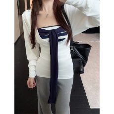 批发【官图莱雅消光】夏季新款防晒罩衫长袖T恤女修身显瘦两件套上衣