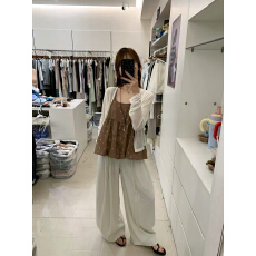 批发两件套套装韩系减龄花朵吊带配防晒<b class='q'>开衫</b>2026年夏季新款女装上衣