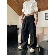 ｜现货｜美式垂感宽松百搭休闲裤潮牌高街痞帅阔腿裤子小众西裤男