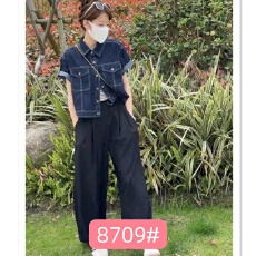 批发短款时尚牛仔短袖衬衫<b class='q'>外套</b>女装2026夏季<b class='q'>新款</b>宽松显瘦薄款上衣