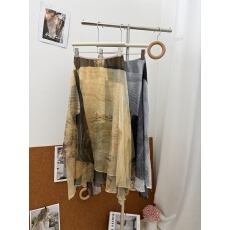 批发夏季新款法式<b class='q'>时尚</b>高级感小众半身裙女高腰显瘦遮胯百搭A字裙