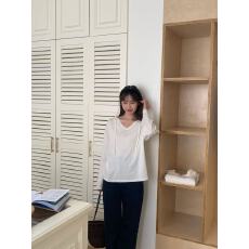 批发连帽V领针织衫女春秋薄款宽松慵懒风<b class='q'>长袖</b>上衣休闲百搭<b class='q'>打底衫</b>