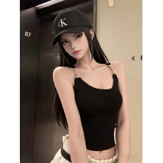 批发辣妹性感露背吊带背心女夏季纯欲无袖短款<b class='q'>打底衫</b>修身内搭上衣外穿