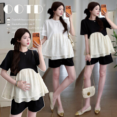 批发孕妇装夏季娃娃衫（固色不掉色）