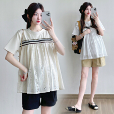 批发<b class='q'>孕妇装</b>夏季娃娃衫