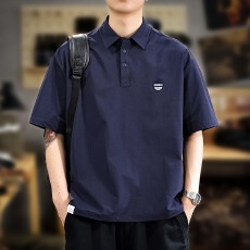 批发短袖POLO衫<b class='q'>男士</b>夏季新款宽松潮牌百搭户外休闲速干<b class='q'>翻领</b>衬衫<b class='q'>T</b><b class='q'>恤</b>男