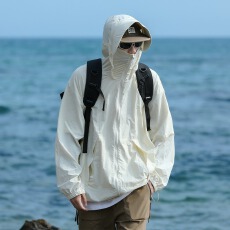 男女同款户外防晒衣UPF50+防紫外线夏季超轻薄冰丝速干透气皮肤衣