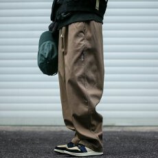 批发<b class='q'>秋</b>季新款工装裤男潮牌宽松简约基本款直筒裤百搭抽绳休闲长裤潮