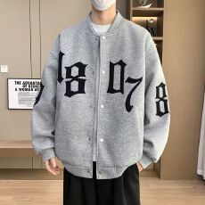 批发春秋季新款青少年棒球服<b class='q'>外套</b>男初中高中学生潮牌帅气夹克大童男装
