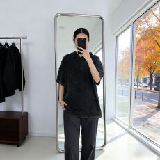 批发重磅连帽短袖<b class='q'>t</b><b class='q'>恤</b><b class='q'>男</b>女款夏季美式水洗做旧潮牌宽松百搭<b class='q'>运动</b>帽衫