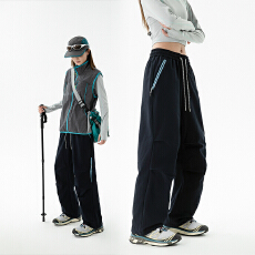 批发冲锋裤女2026新款速干裤夏季薄款工装裤小个子户外徒步登山裤女款