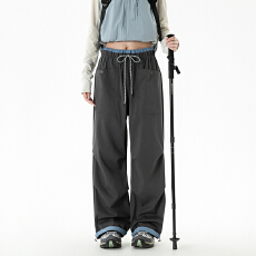 批发冲锋裤女2026新款速干裤夏季薄款工装裤小个子户外徒步登山裤女款