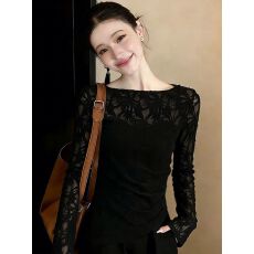 批发2026早春穿搭国风竹叶提花不规则长袖上衣阔腿<b class='q'>裤</b><b class='q'>套装</b>女