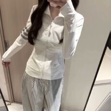 批发原版锦纶面料 原版做工 <b class='q'>修身</b>立领白色防晒衣女轻薄透气防晒薄外套