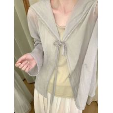 批发【天猫唯品】原版面料原版做工防晒衬衫女<b class='q'>夏</b>慵懒凉感休闲内搭上衣