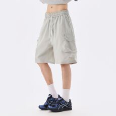 批发实拍夏季<b class='q'>新款</b>户外山系风工装休闲短裤男百搭简约<b class='q'>运动</b>风五分裤