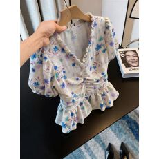 批发夏季新款穿搭上衣轻奢时尚简约衬衫高级感女装