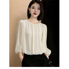批发绝美漂亮超好看<b class='q'>七分袖</b>衬衫2026夏季新款女减龄设计感上衣百搭衬衣