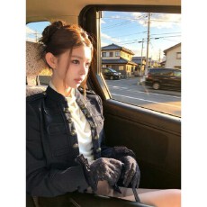批发黑道千金感 中古时髦袖口特殊设计拿破仑<b class='q'>外套</b>